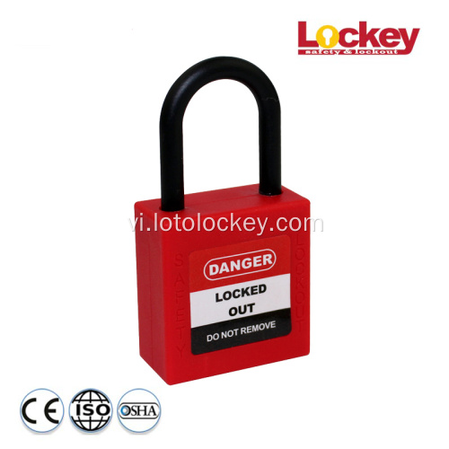 25mm Mini Nylon Shackle LOTO Mini Padlock an toàn